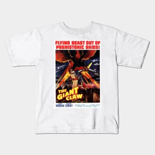 Classic Science Fiction Movie Poster - The Giant Claw Kids T-Shirt